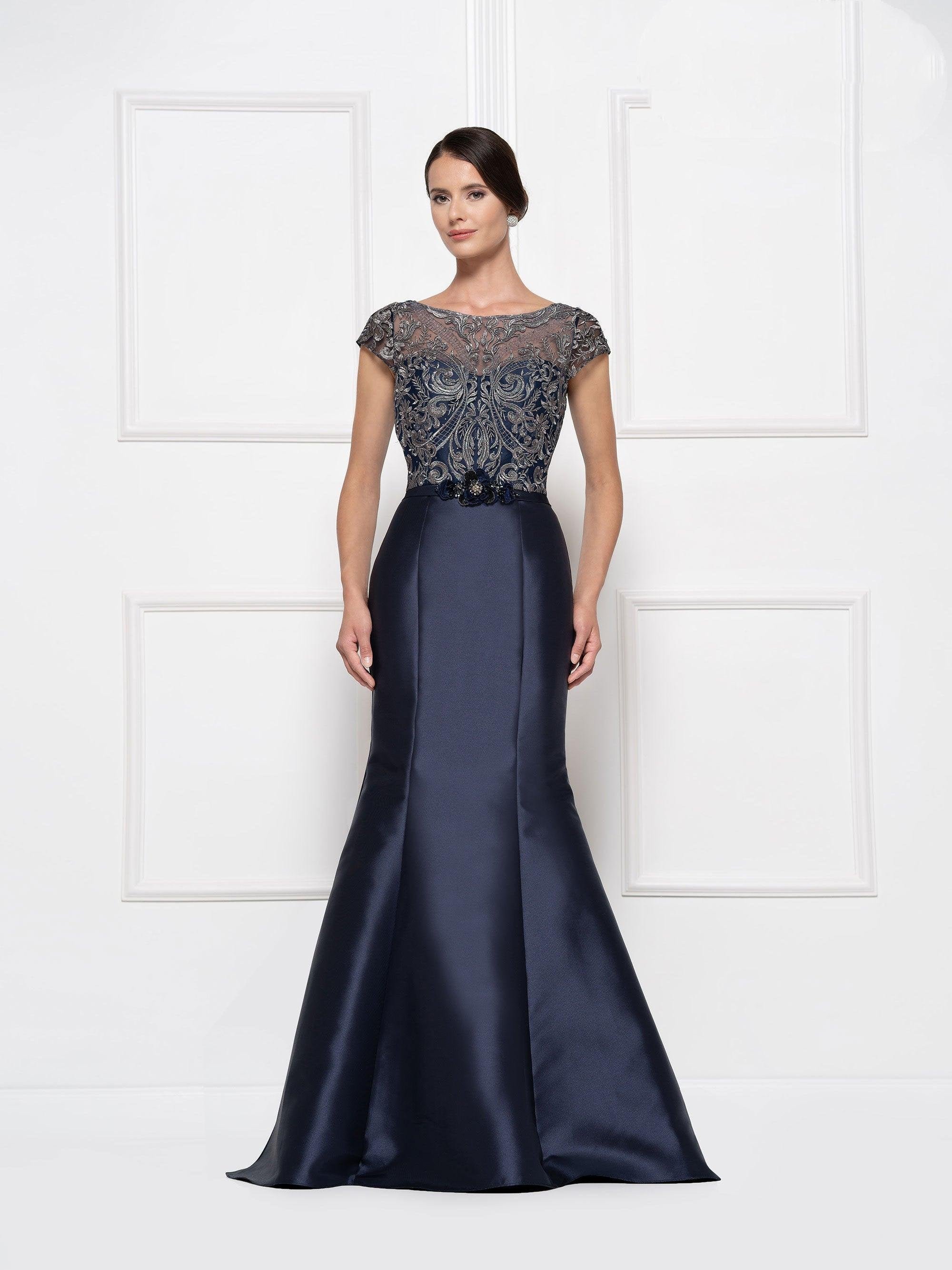 Rina di Montella Long Formal Mermaid Dress 2684 - The Dress Outlet