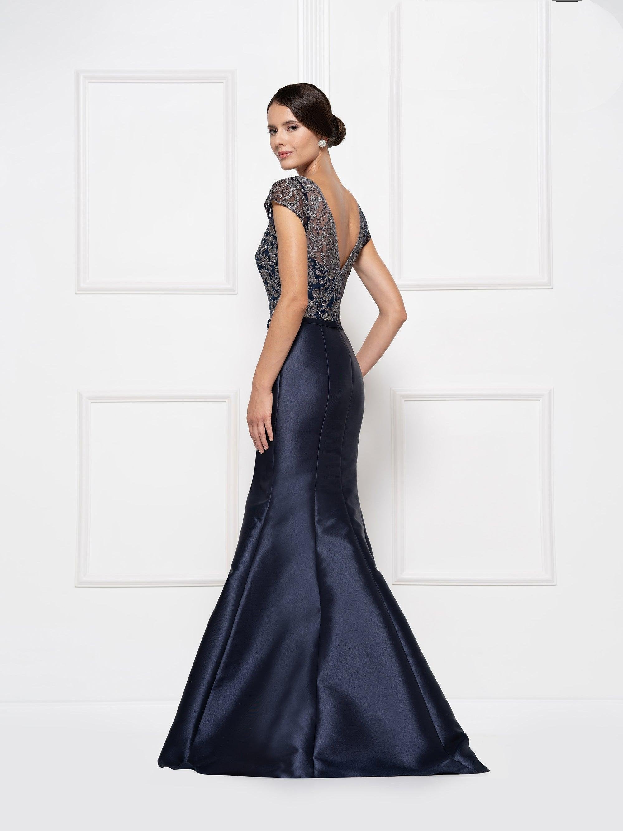 Rina di Montella Long Formal Mermaid Dress 2684 - The Dress Outlet