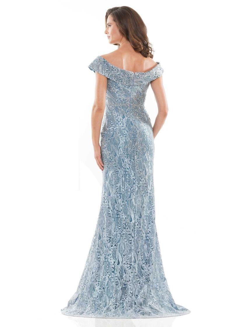 Rina di Montella Long Formal Off Shoulder Gown 2740 - The Dress Outlet