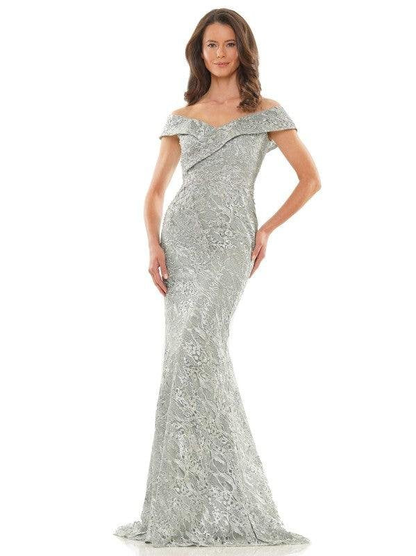 Rina di Montella Long Formal Off Shoulder Gown 2740 - The Dress Outlet