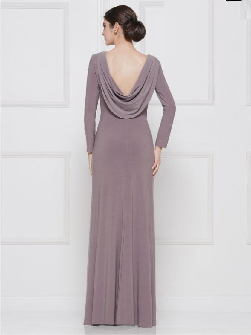 Rina di Montella Long MOther of the Bride Gown 1738 - The Dress Outlet