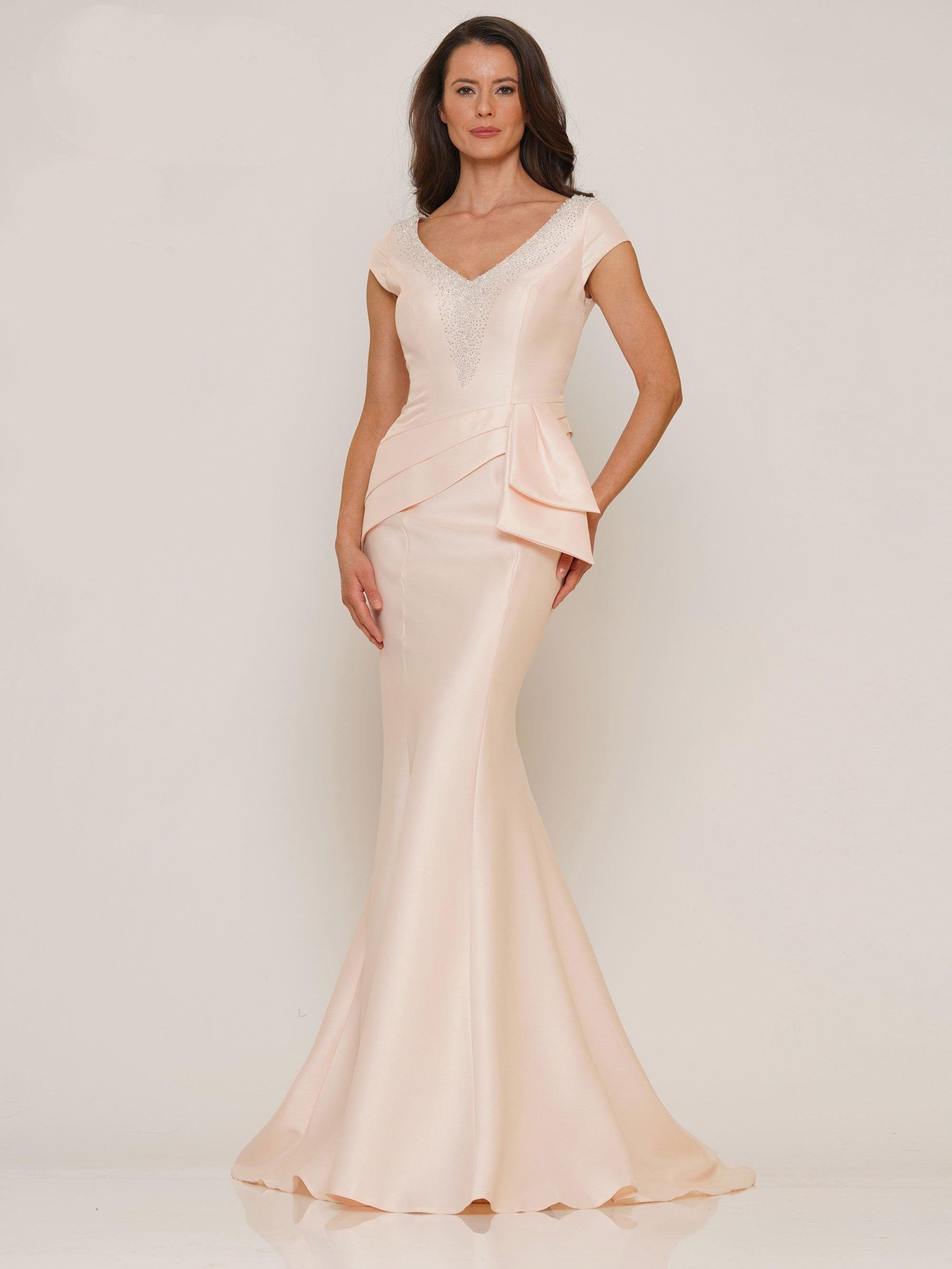 Rina di Montella Long Mother of the Bride Gown 2752 - The Dress Outlet