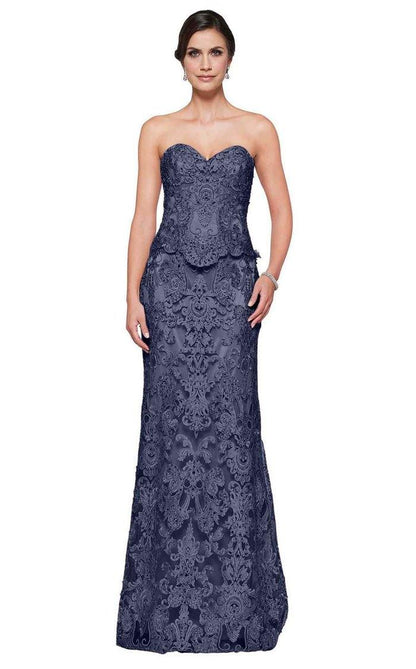 Rina Di Montella Prom Long Fitted Dress - The Dress Outlet
