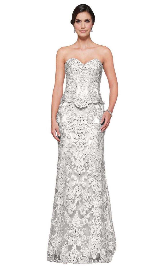 Rina Di Montella Prom Long Fitted Dress - The Dress Outlet