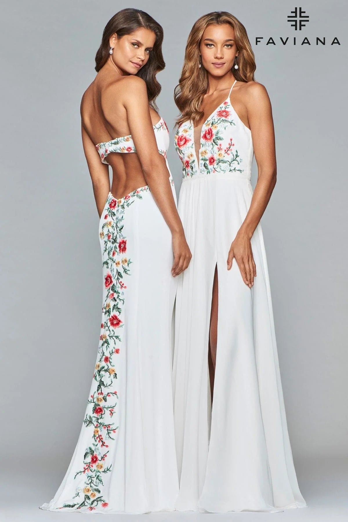 Prom Dresses Long Formal Sexy Halter Prom Dress Ivory