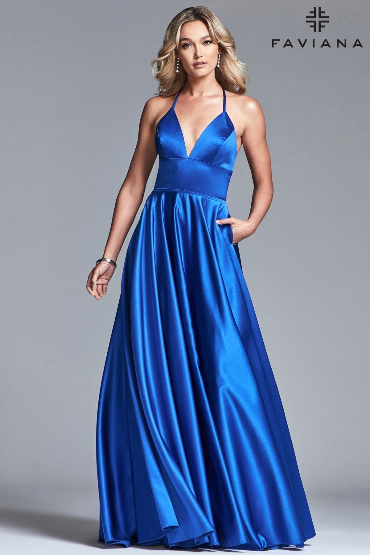 Prom Dress Long Bridesmaids Prom Ball Gown Royal