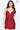 Cocktail Dresses Short Homecoming Fitted Cocktail Beaded Dress Ruby