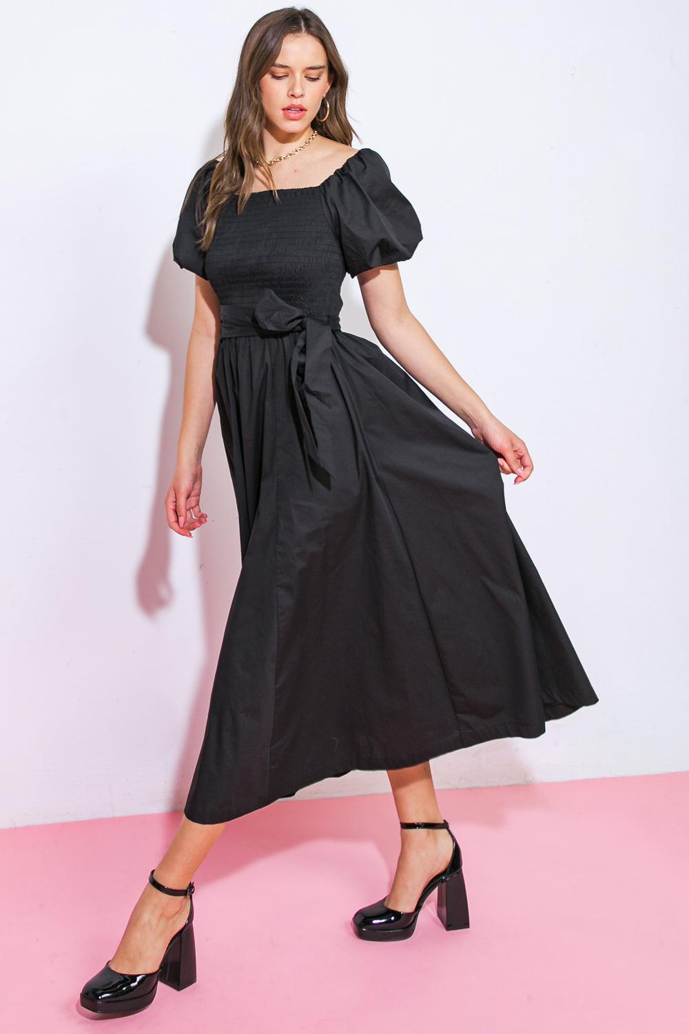 Square Tea-Length Satin Evening A-Line Flying Tomato ID20528