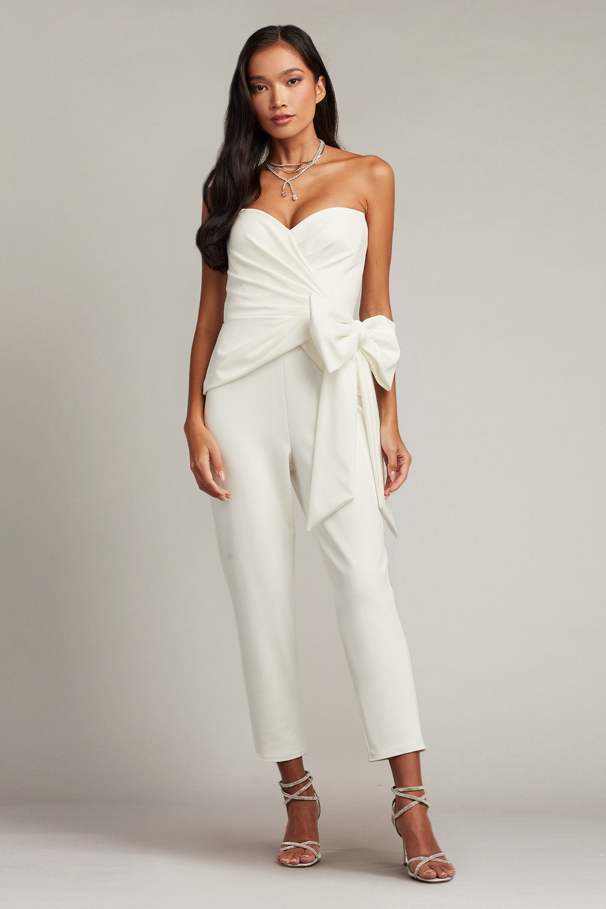Jumpsuit Long Formal Jumpsuit Ivory