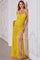 Prom Dresses Sequin Prom Long Fitted Formal Dress Sunflower