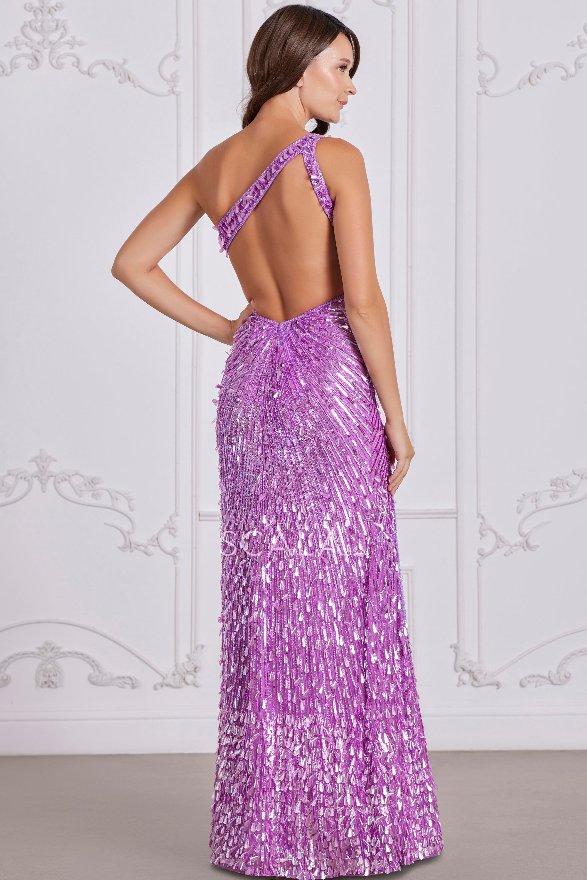 Prom Dresses Prom Beaded Long Formal Sequin Evening Dress Orchid