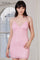 Cocktail Dresses Short Fitted Floral Beaded Cocktail Dress Pink
