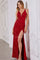 Prom Dresses Long Evening Formal Sequin Prom Dress Red
