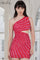 Cocktail Dresses Short Homecoming Fitted Sequin Cocktail Dress Red Rose