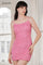 Cocktail Dresses Homecoming Fitted Short Sequined Cocktail Dress Strawberry