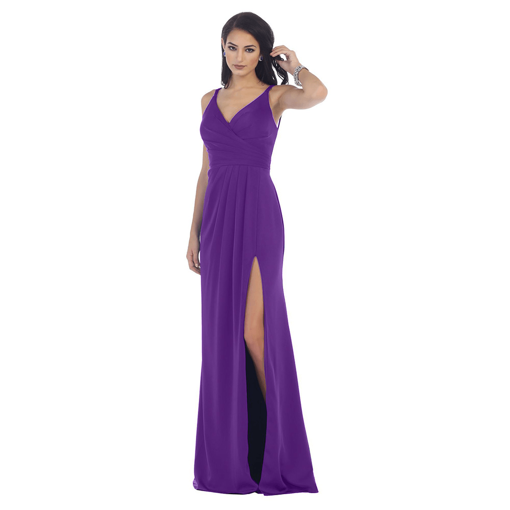 Sexy Long Formal Dress Prom Evening Gown - The Dress Outlet May Queen