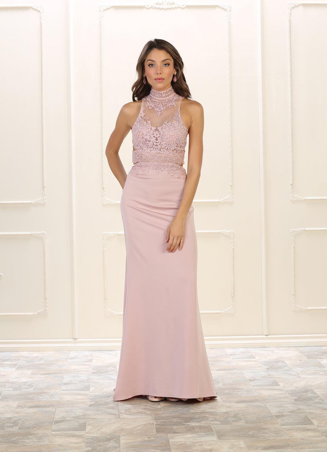 Sexy Prom Long Dress Evening Gown Formal - The Dress Outlet May Queen