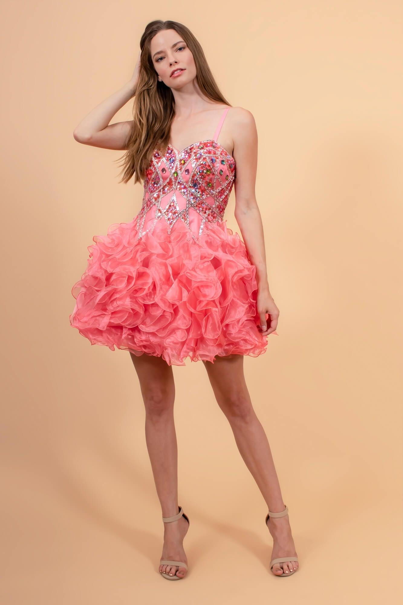 Sexy Short Prom Dress Formal Homecoming - The Dress Outlet Elizabeth K