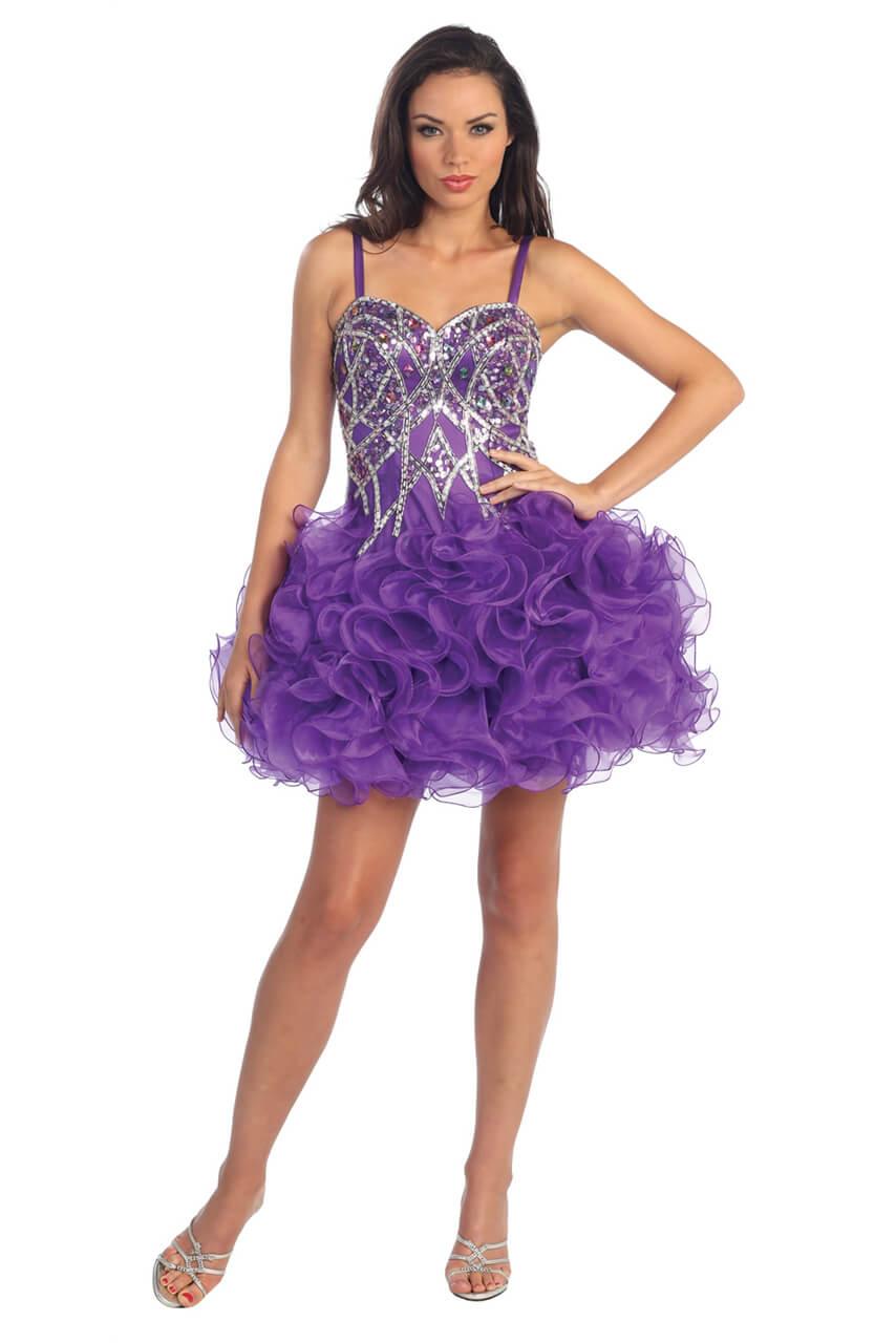 Sexy Short Prom Dress Formal Homecoming - The Dress Outlet Elizabeth K