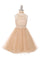 Short Beaded Dress Flower Girls - The Dress Outlet Cinderella Couture