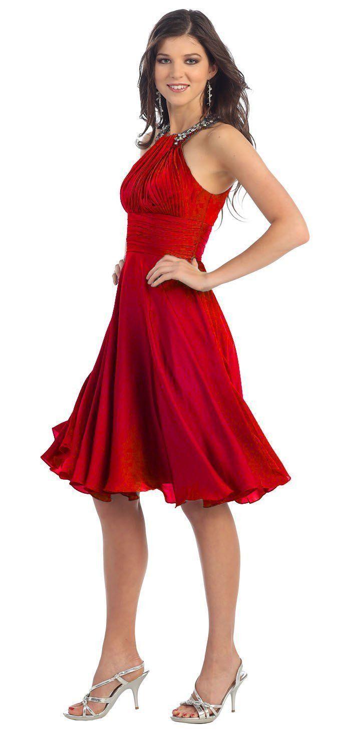 Short Bridesmaids Cocktail Formal Dress - The Dress Outlet May Queen