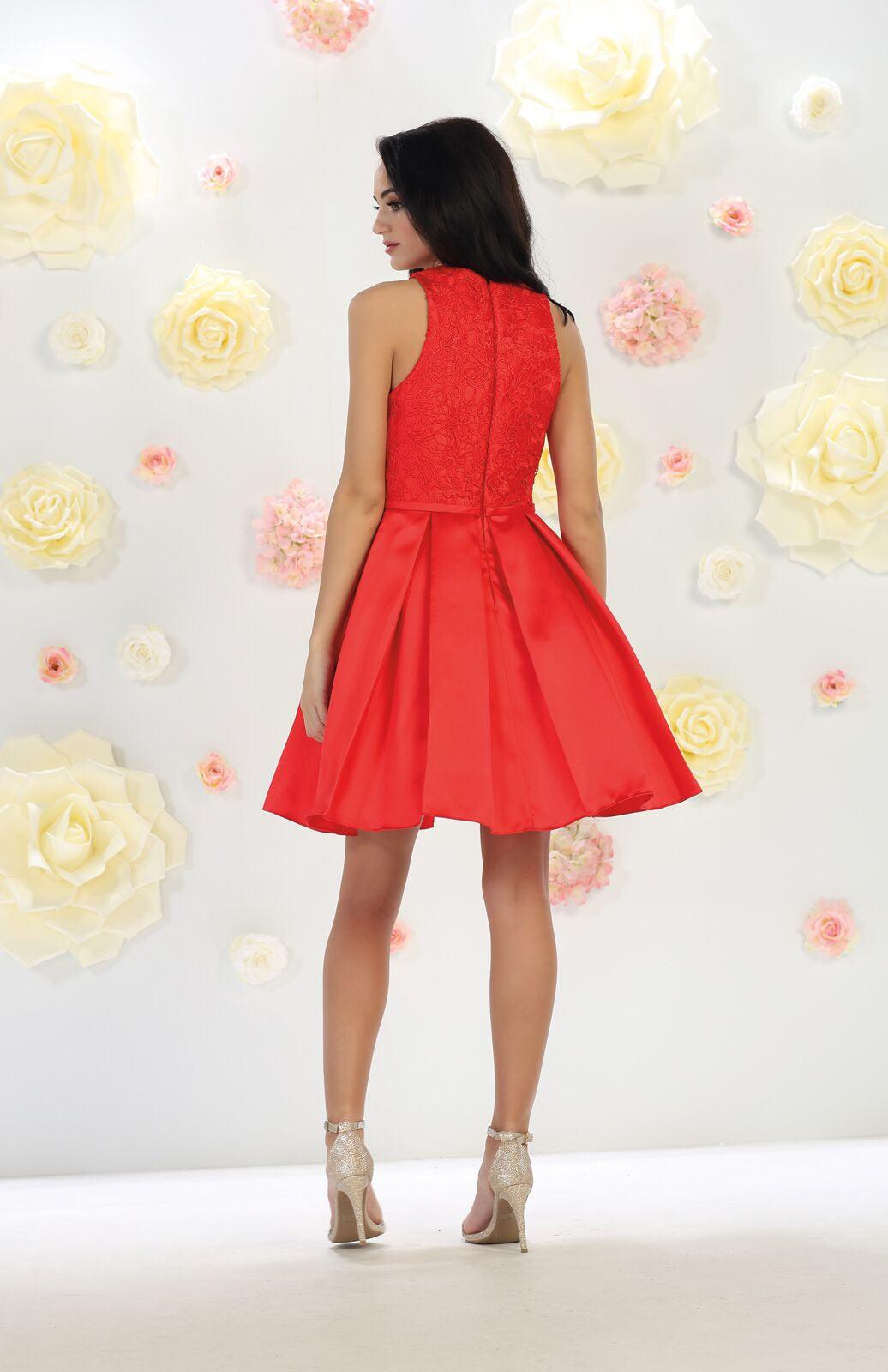 Short Bridesmaids Dresses Homecoming Cocktail Party - The Dress Outlet May Queen