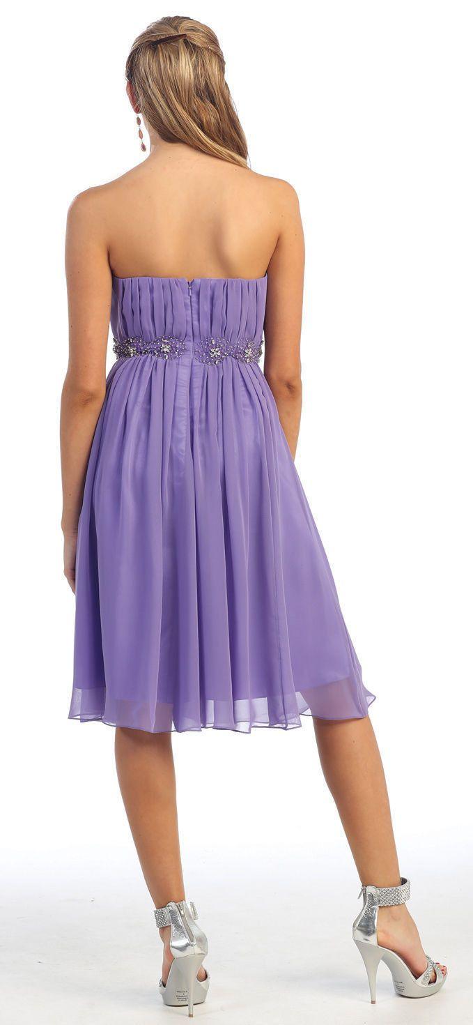 Short Cocktail Dress Bridesmaids - The Dress Outlet May Queen