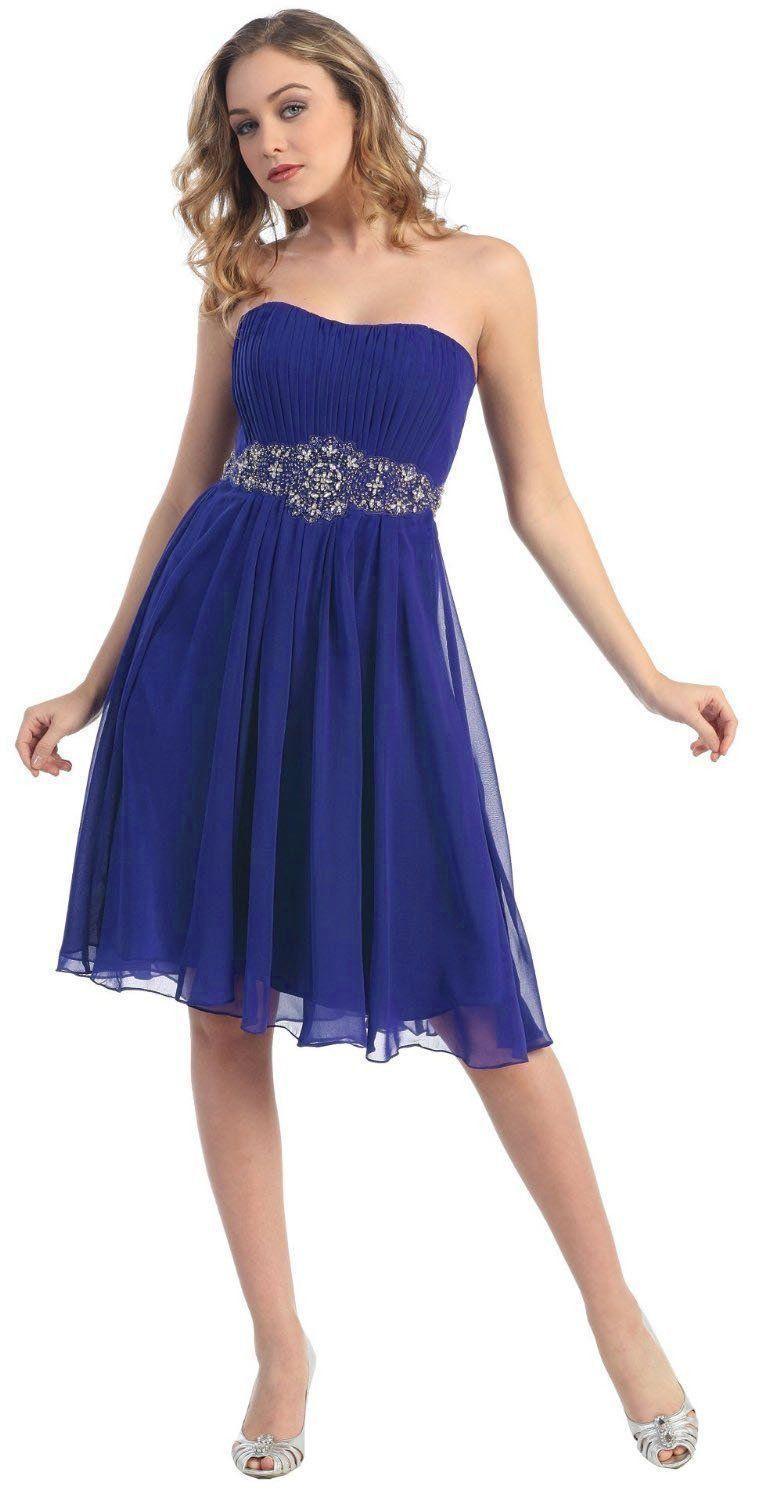 Short Cocktail Dress Bridesmaids - The Dress Outlet May Queen