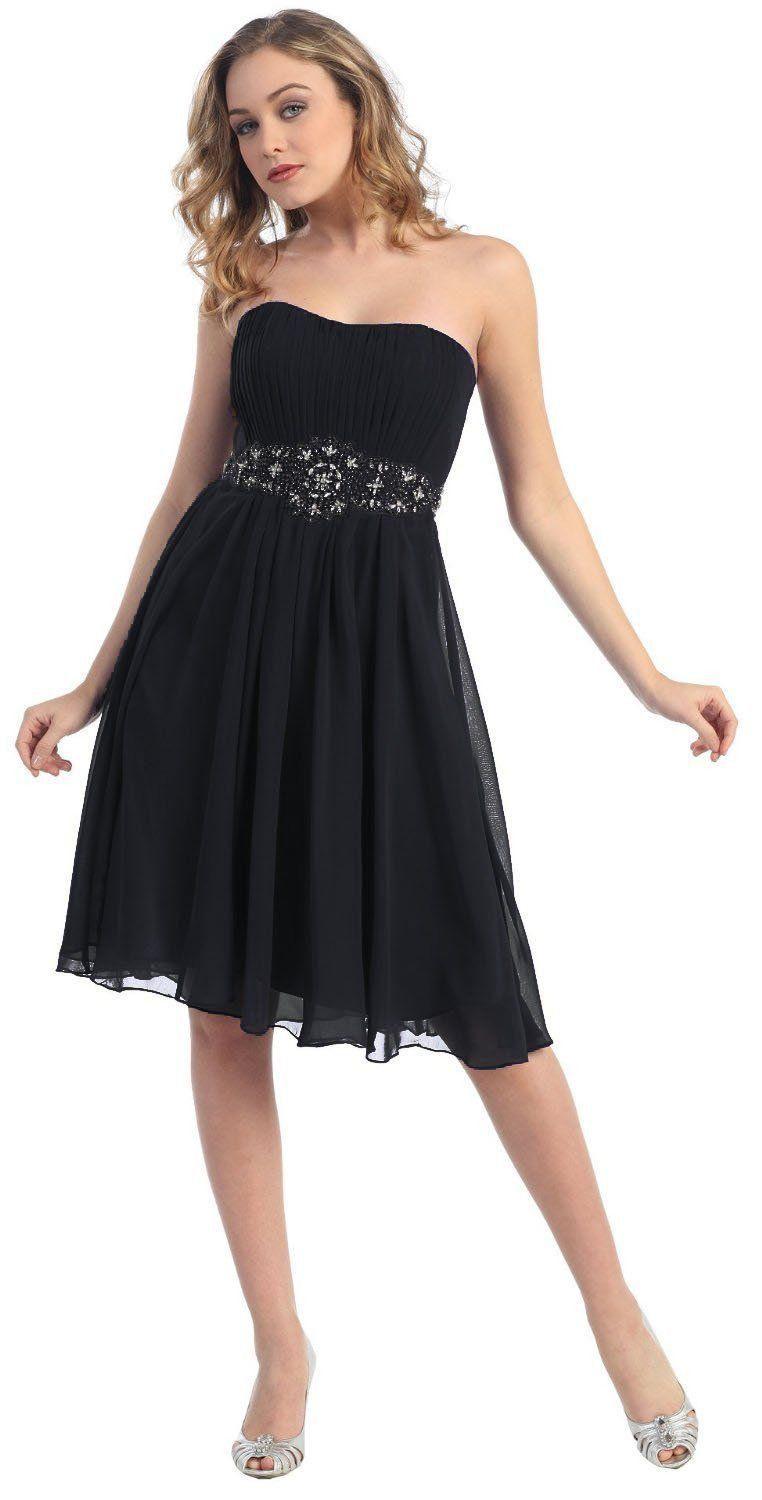 Short Cocktail Dress Bridesmaids - The Dress Outlet May Queen