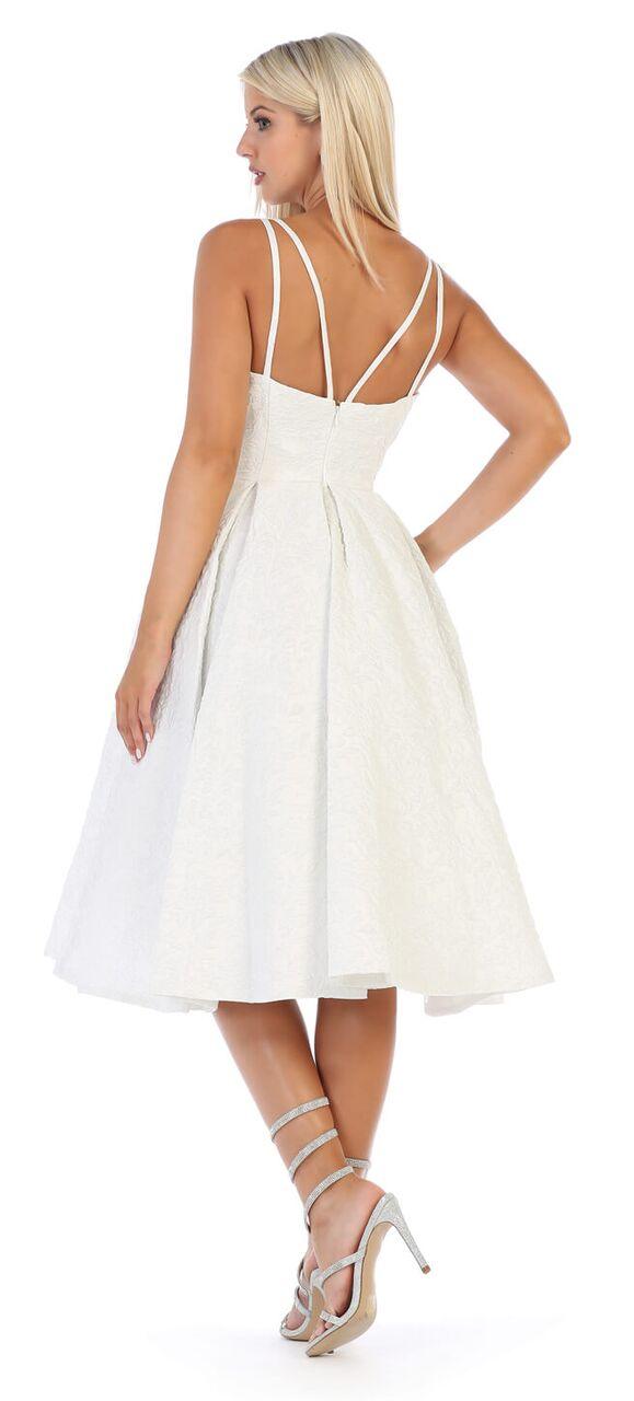 Short Cocktail Graduation Prom Dress - The Dress Outlet May Queen