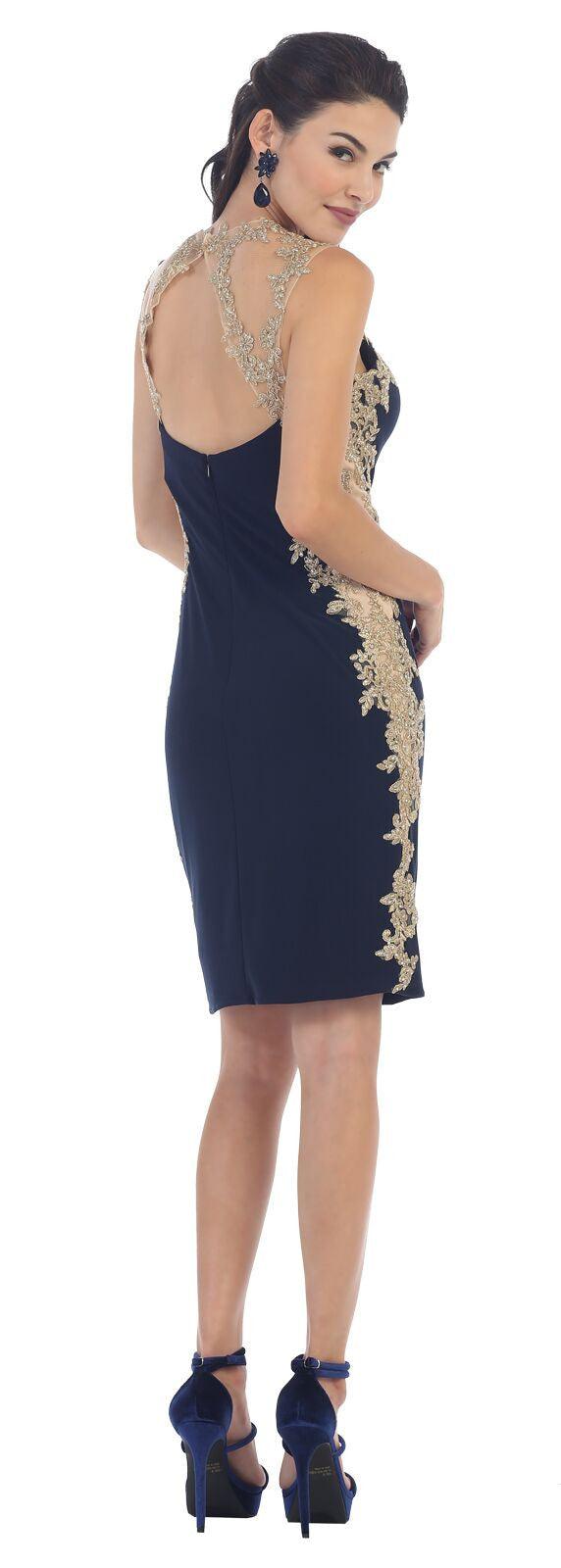 Short Cocktail Prom Dress Evening Party - The Dress Outlet May Queen