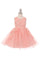 Short Embellished Gown Flower Girls Dress - The Dress Outlet Cinderella Couture