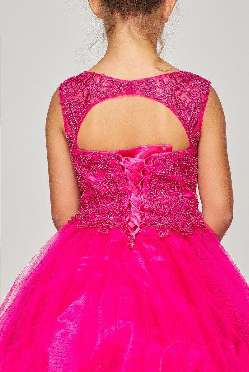 Short Flower Girl Dress Sleeveless
