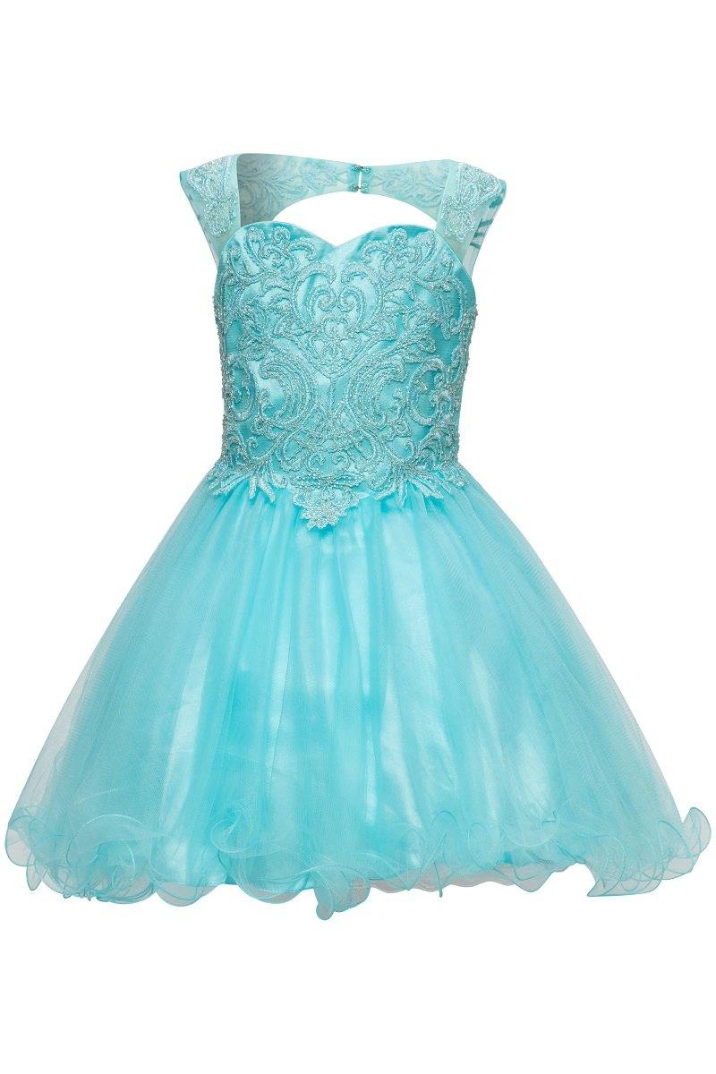 Short Flower Girl Dress Sleeveless