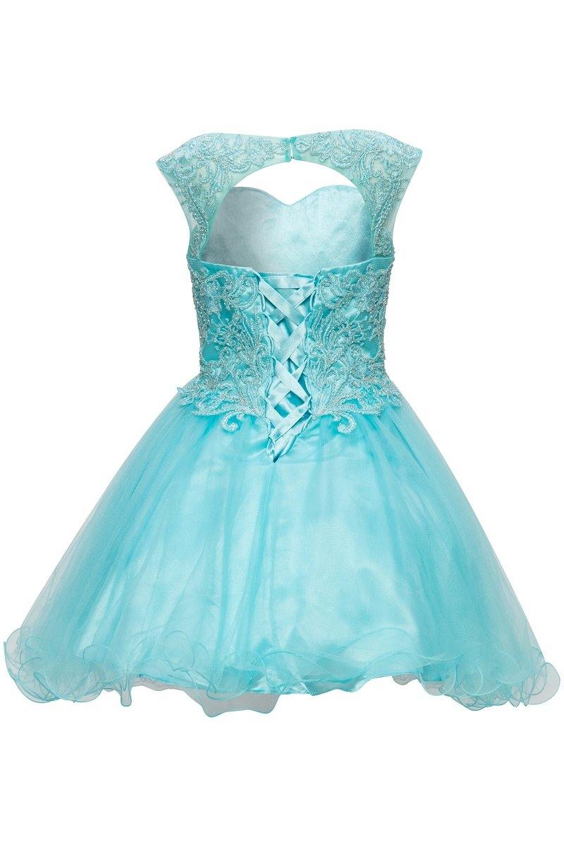 Short Flower Girl Dress Sleeveless