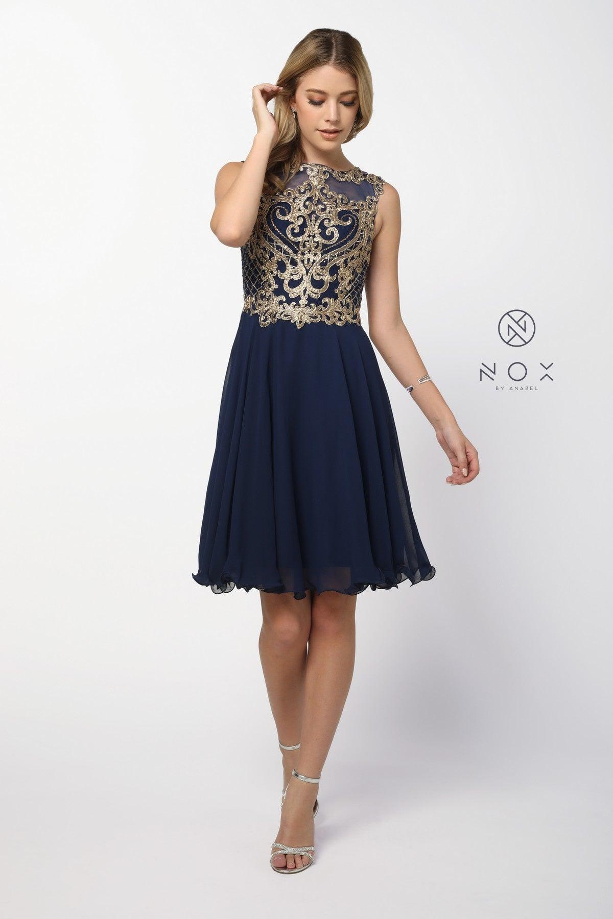 Short Formal Prom Homecoming Dress - The Dress Outlet