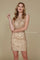 Short High Neck Formal Cocktail Dress - The Dress Outlet Nox Anabel
