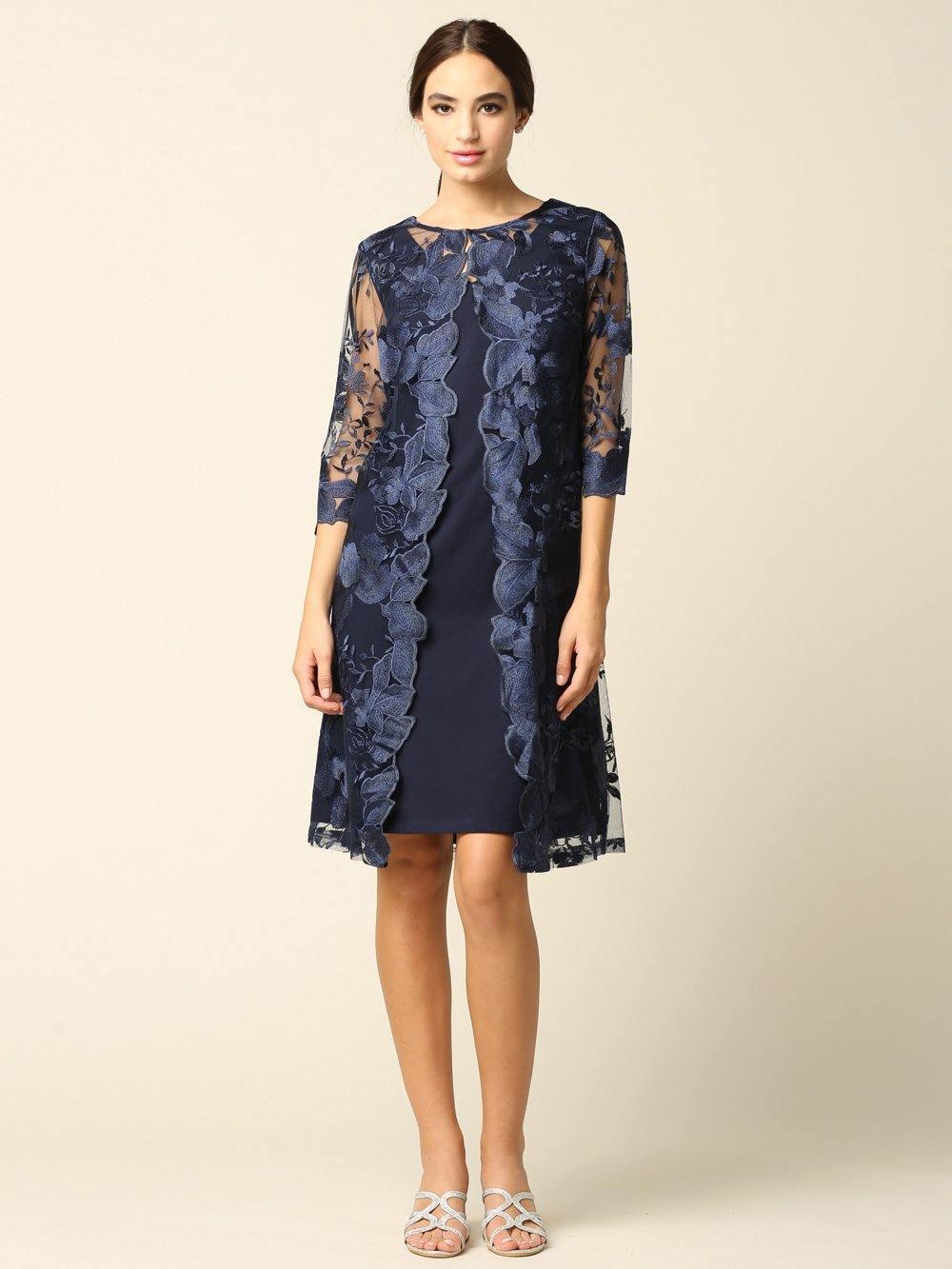 Champagne Short Mother of the Bride Chiffon Dress for $153.99 – The