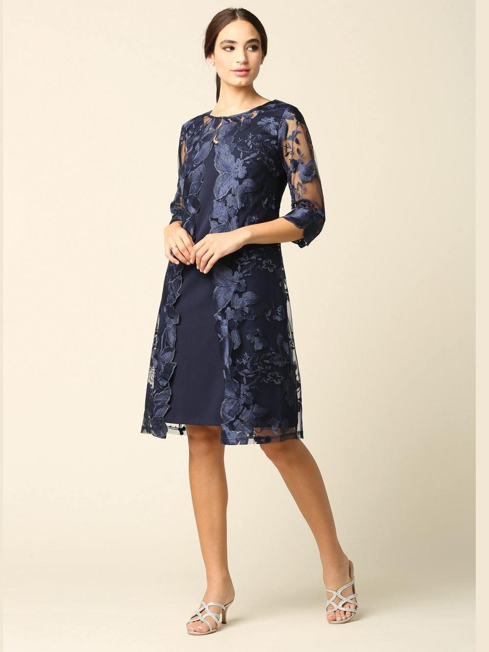 Eva Fashion EV3351 Navy Blue XL Sale