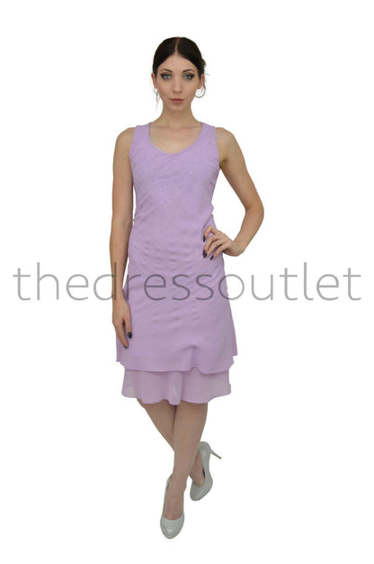 Short Mother of the Bride Formal Dress - The Dress Outlet Sally