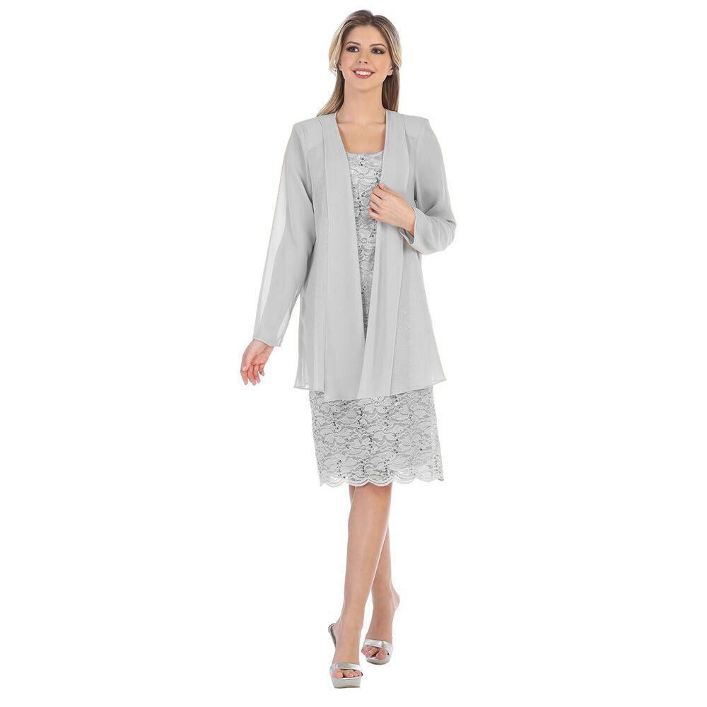 Short Mother of the Bride Formal Plus Size Dress