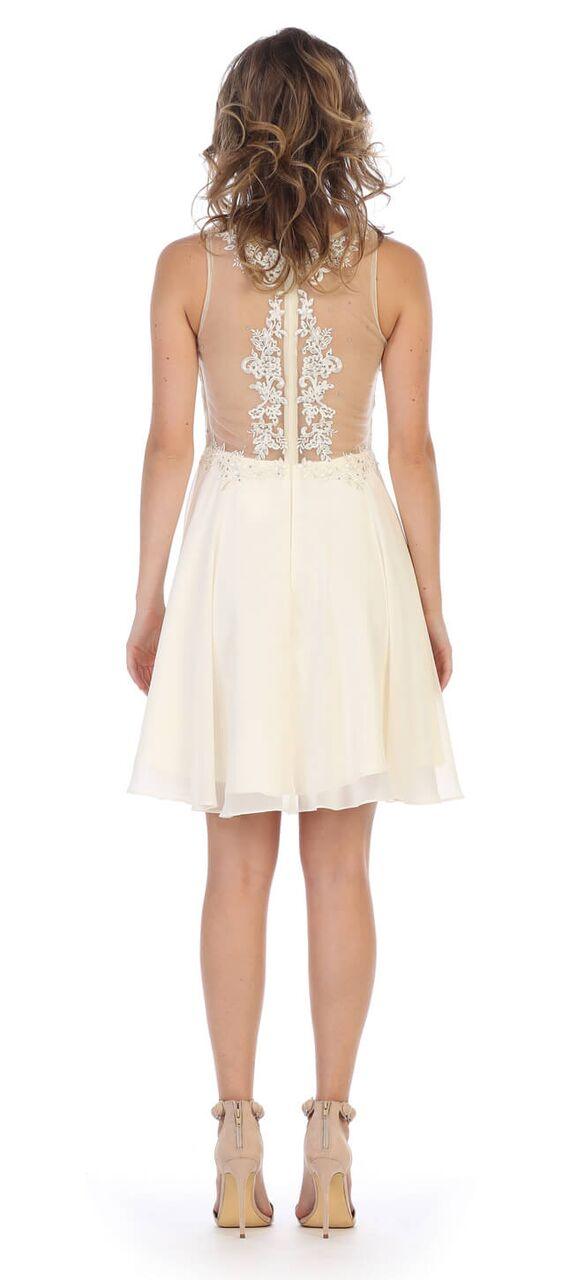 Short Plus Size Homecoming Prom Dress - The Dress Outlet May Queen