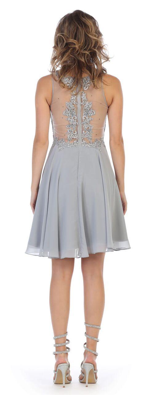 Short Plus Size Homecoming Prom Dress - The Dress Outlet May Queen