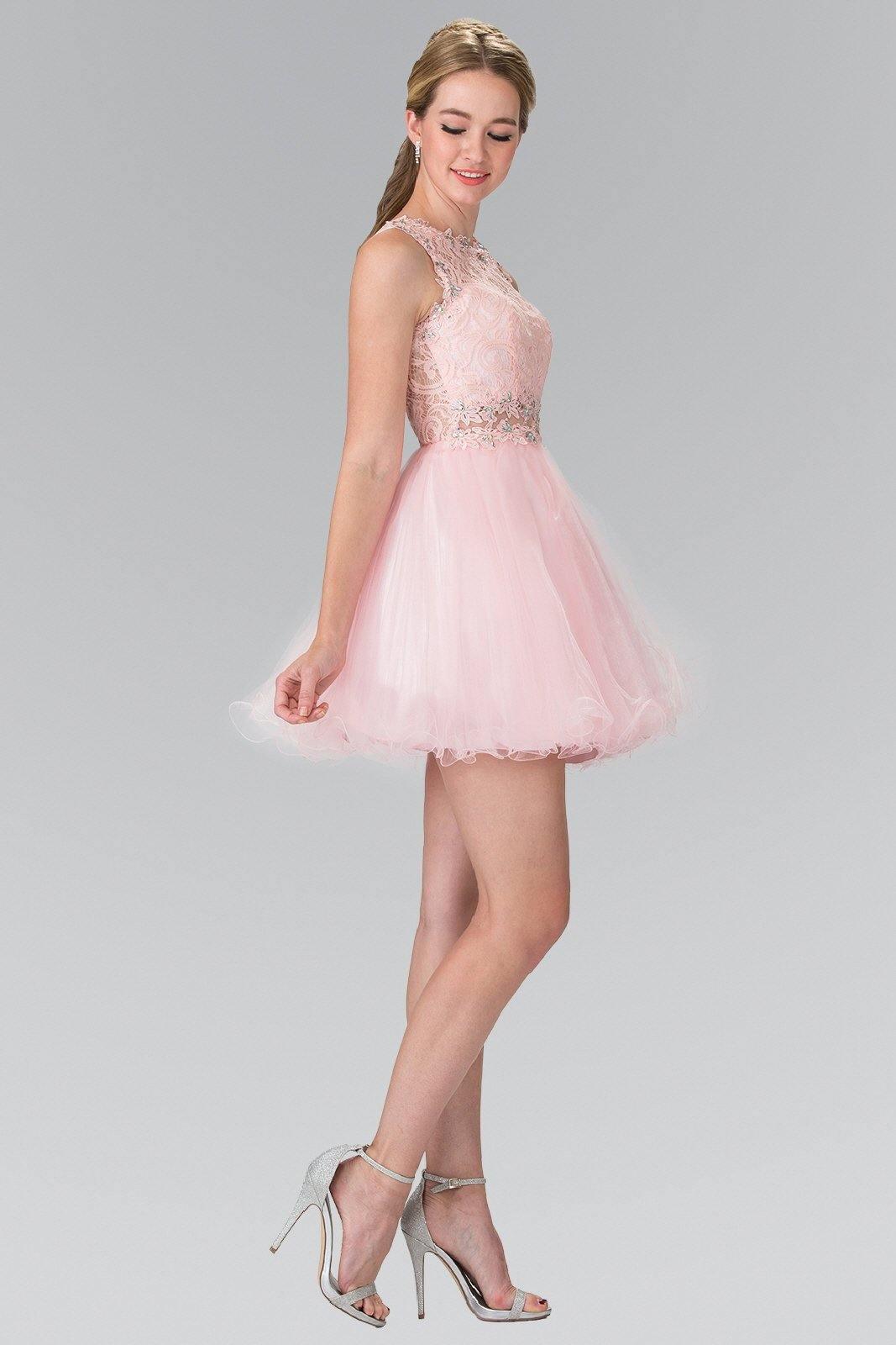 Champagne Short Prom Dress Cocktail for $112.99 – The Dress Outlet