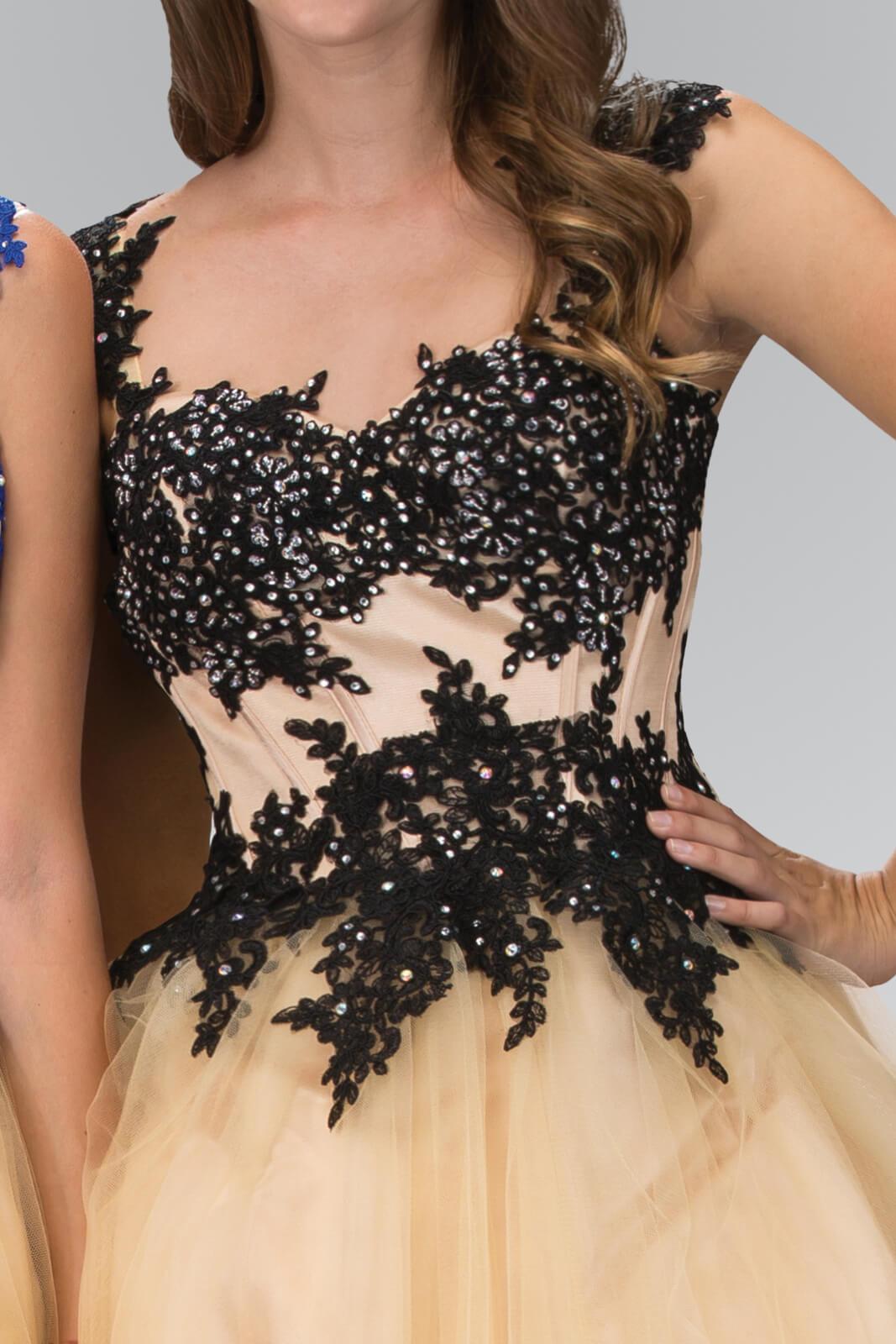 Black Short Prom Dress Homecoming Dress       fg2138 main image 1