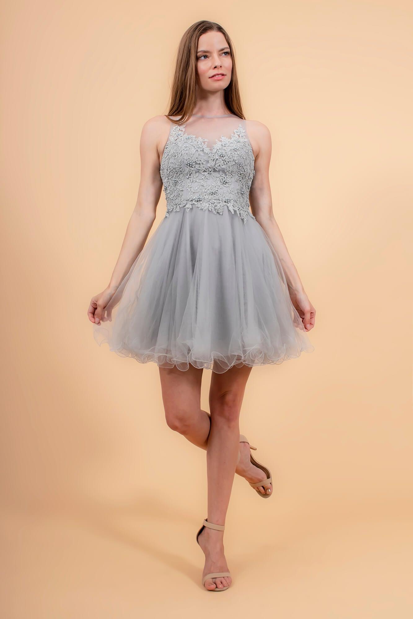 Short Prom Dress Formal Homecoming - The Dress Outlet Elizabeth K