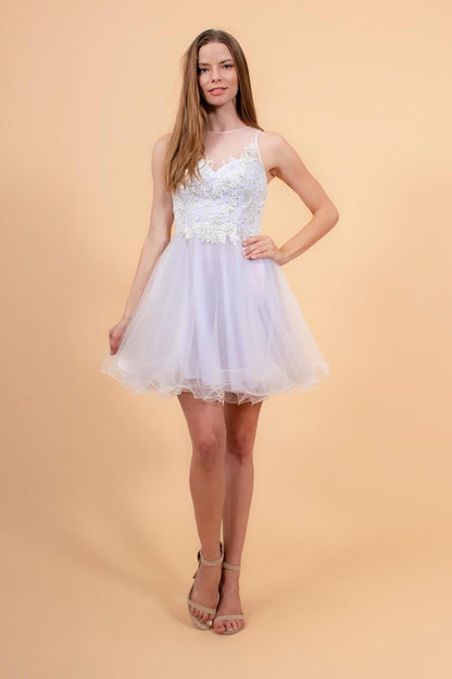 Short Prom Dress Formal Homecoming - The Dress Outlet Elizabeth K
