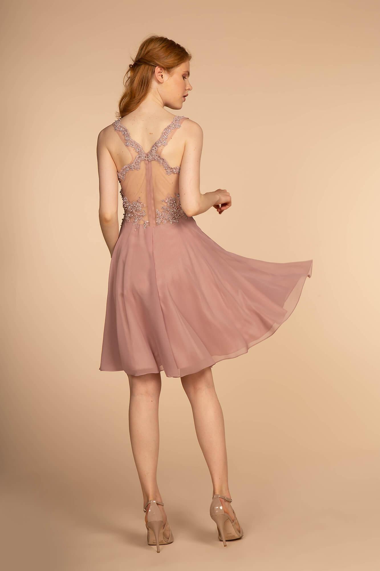 Short Prom Dress Homecoming - The Dress Outlet Elizabeth K