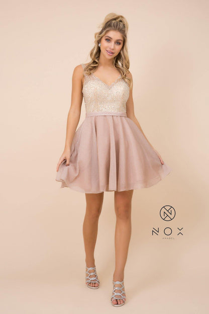 Short Prom Dress Homecoming - The Dress Outlet Nox Anabel