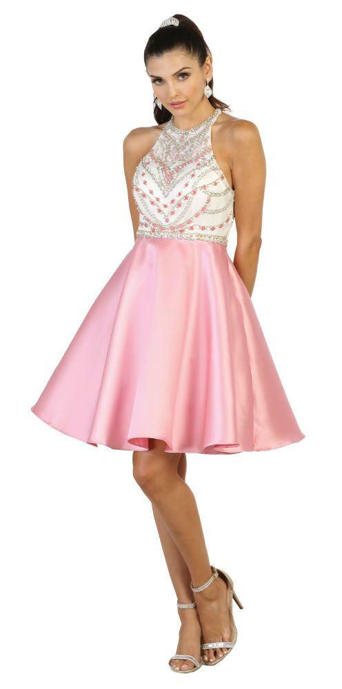 Short Prom Dress Homecoming Cocktail Party - The Dress Outlet May Queen